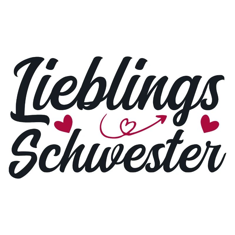 Lieblingsschwester Geschenk Geschenkidee Schwester