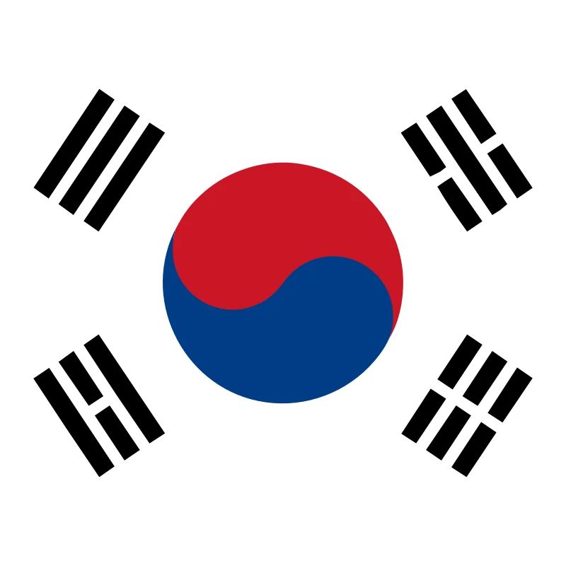 Drapeau de la Corée