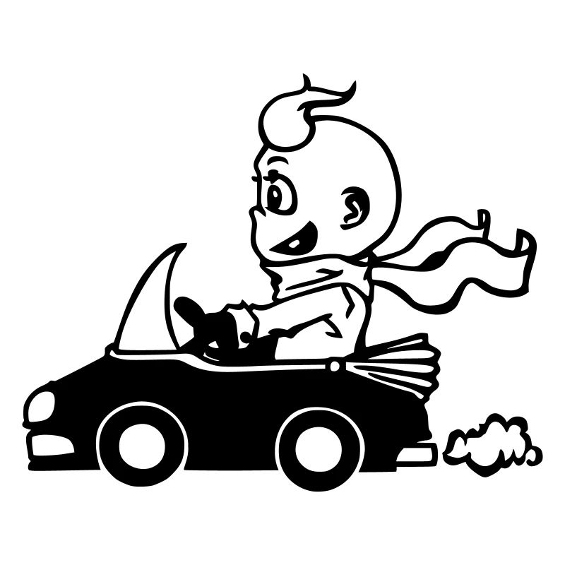 Der Cabrio-Fahrer