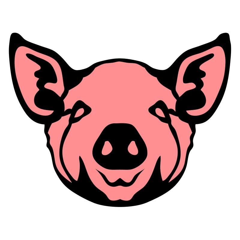 Schweinekopf Schweineseite 8