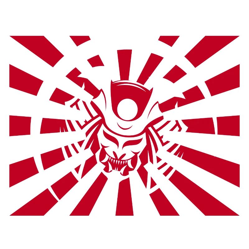 Samurai Samuraimaske Kriegermaske Oni Maske