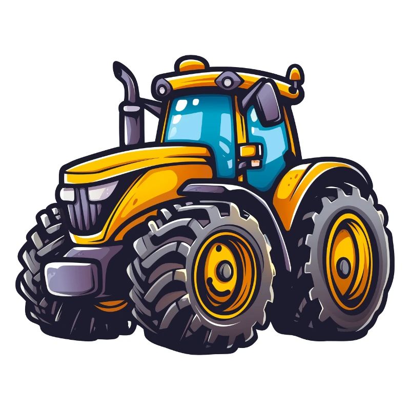 Niedlicher Traktor