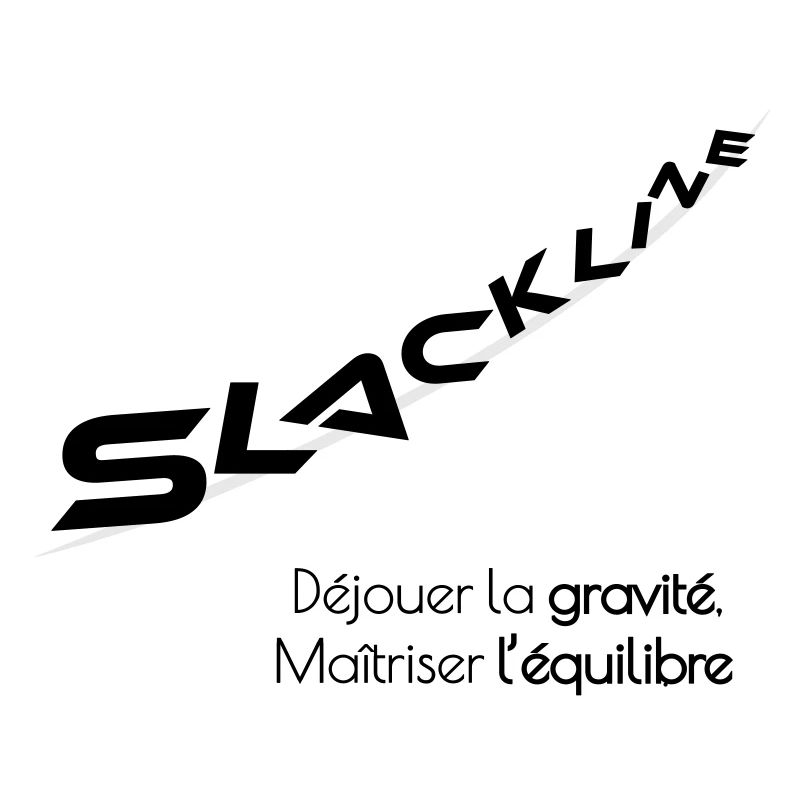 "Slackline –Gravité, équilibre