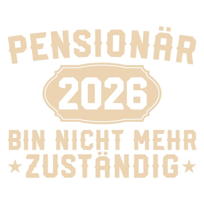 Retraité 2026 Non responsable