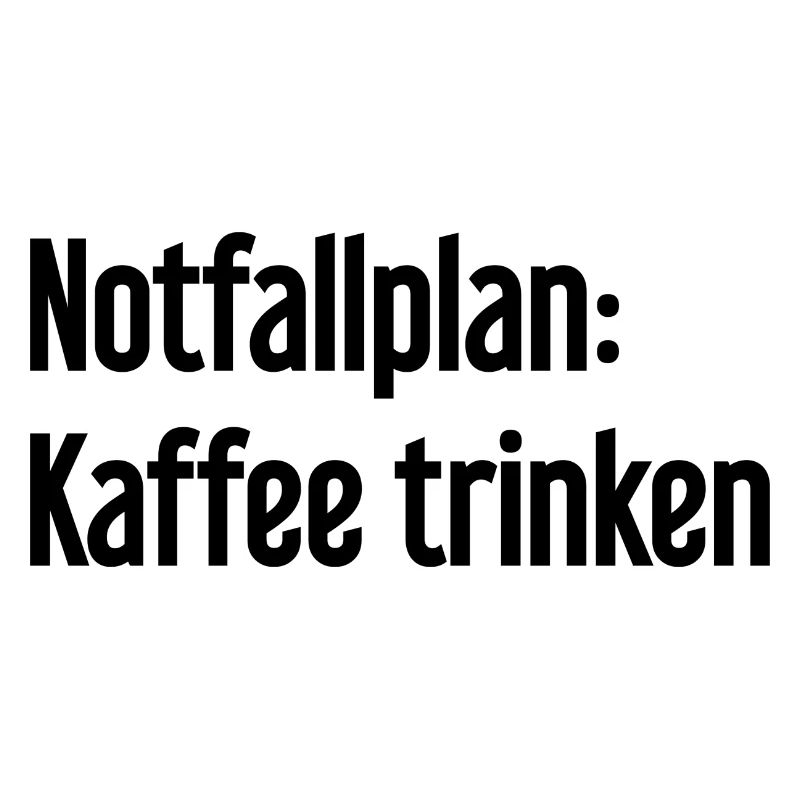 Kaffee-Notfallplan
