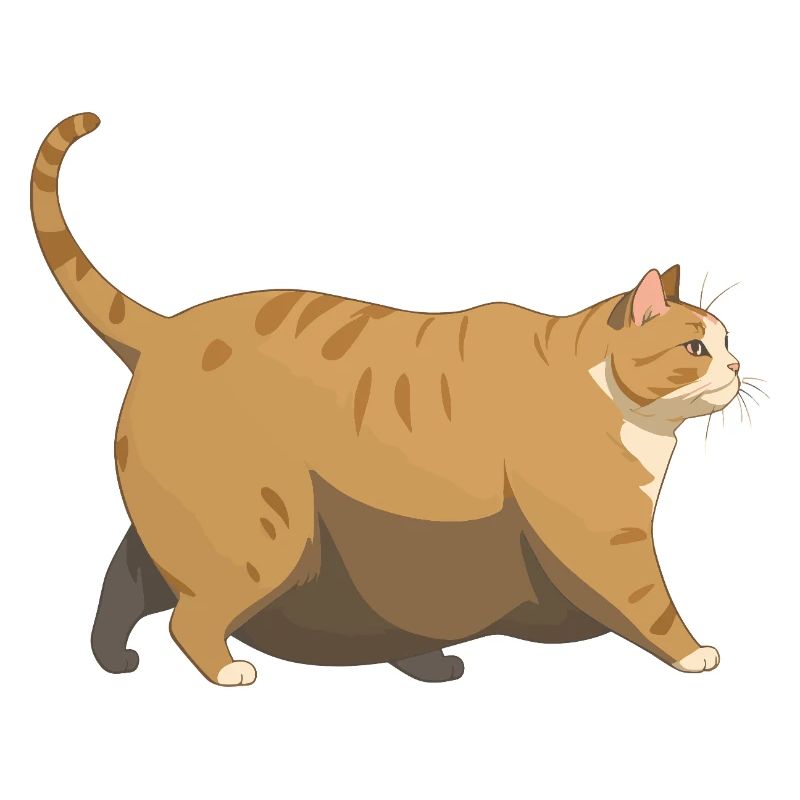 Chonker - Mème du gros chat