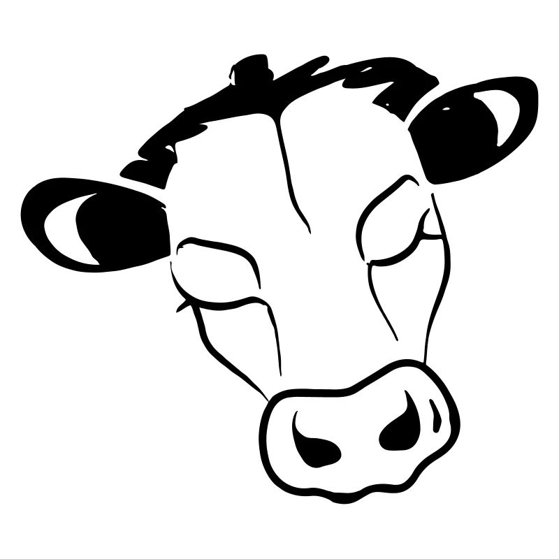 Sleeping Cow Cow Lovers Farmer Gift Idea