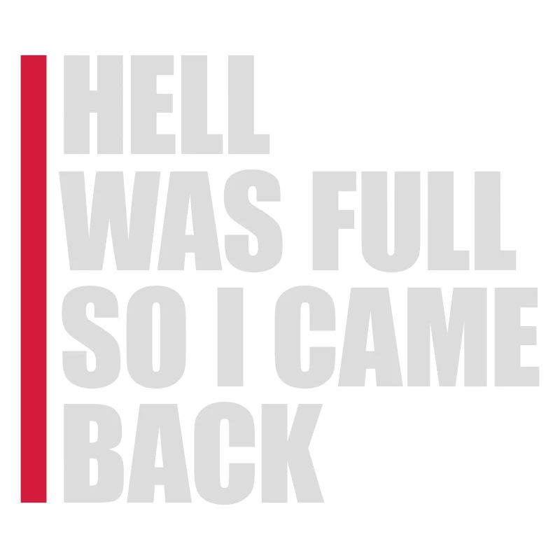 hell was full Zitat
