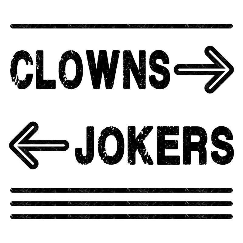 Clowns Left, Jokers Right - Meme