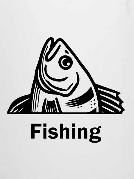 Gefangener Barsch - Fishing Design
