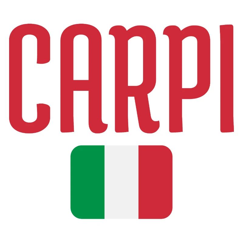Capri Bold Typer avec drapeau italien