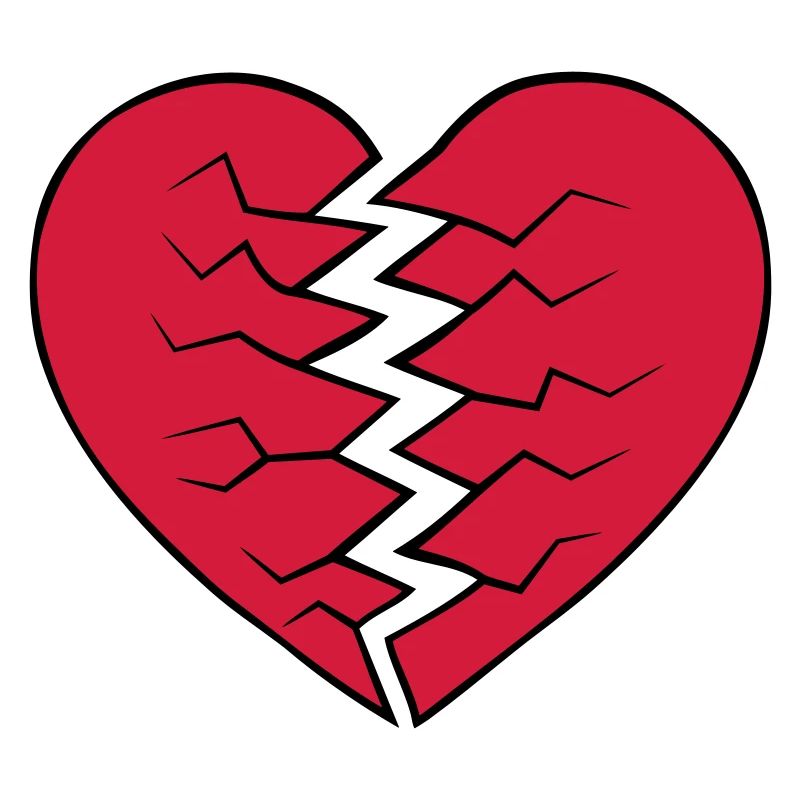 Heart broken design