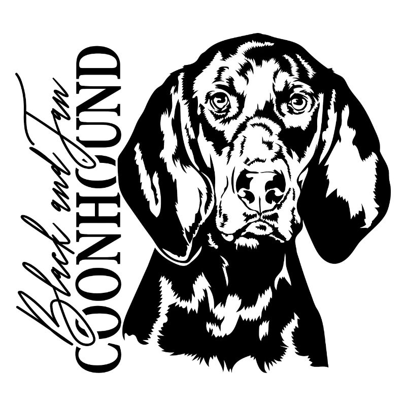 BLACK AND TAN COONHOUND Chiens de chasse Wilsigns