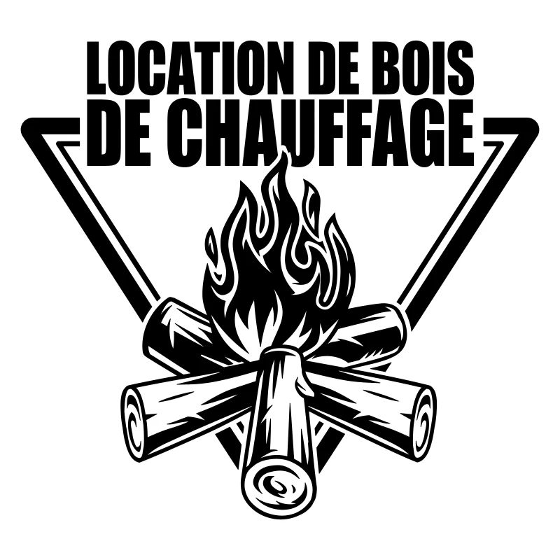 Location de bois de chauffage | couleur modifiable