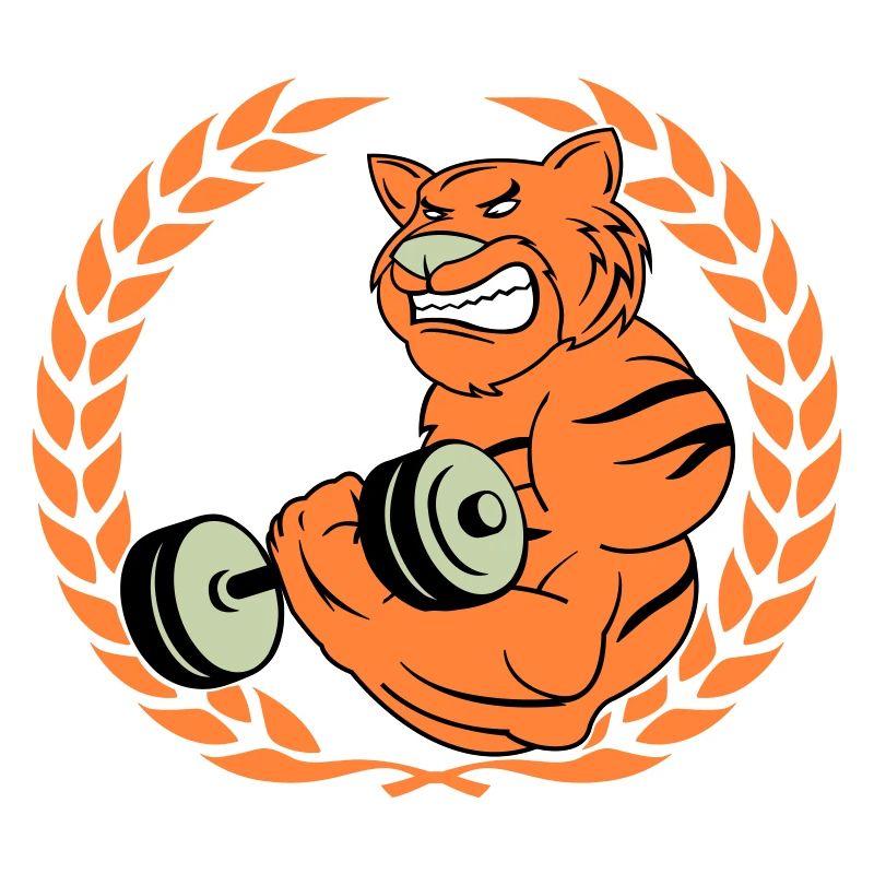 Tiger Muscle Bodybuilder