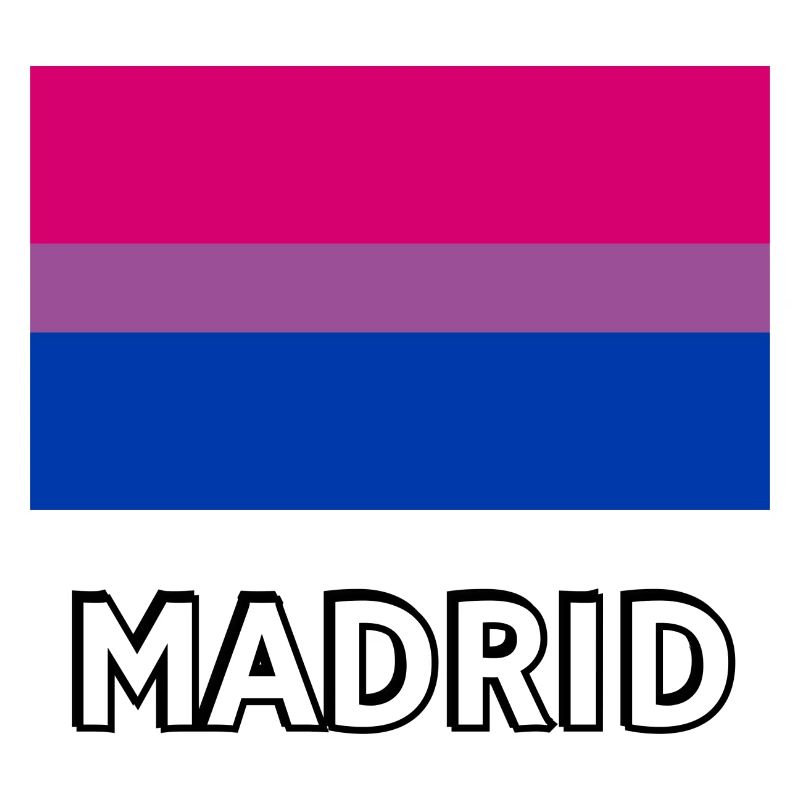 Bi Pride Flag Madrid