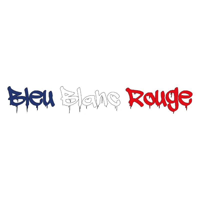 BLUE WHITE RED TAGG