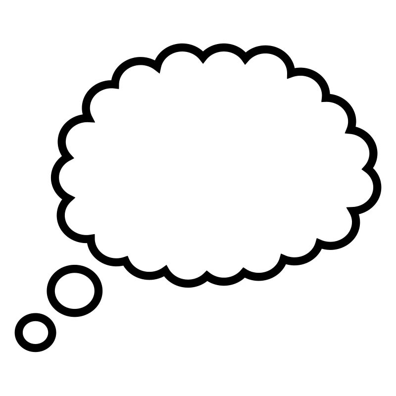 Thinking bubble