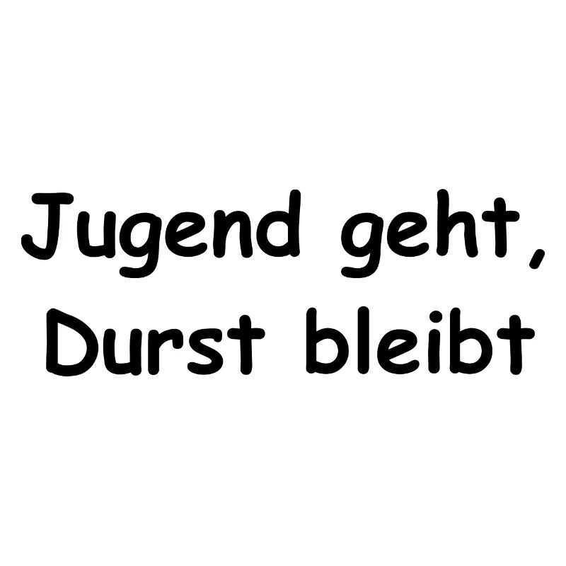 Jugend geht Durst bleibt, Männer, Bier, Party