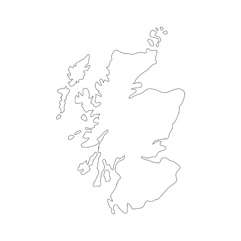 scotland map