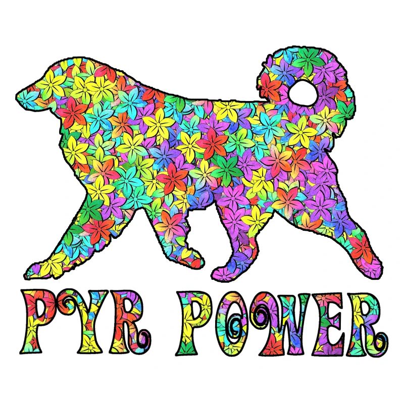 Pyrenean mountain dog, fully customizable as desired