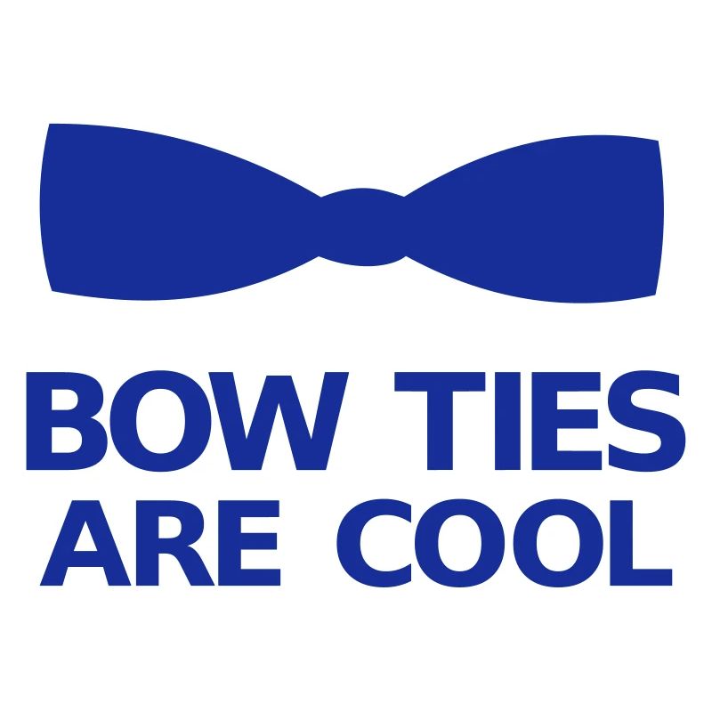 Bow Ties Are Cool