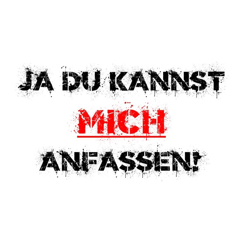 Du kannst mich anfassen lasst mich durch Geschenk