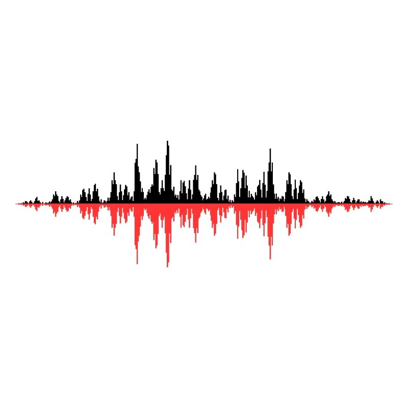 Red Sound Wave