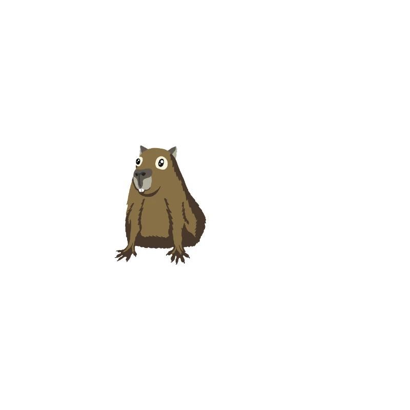 Be Capy Capybara Saying