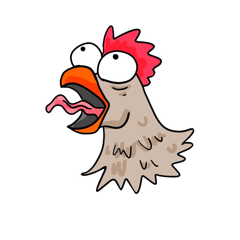 Chicken head chicken