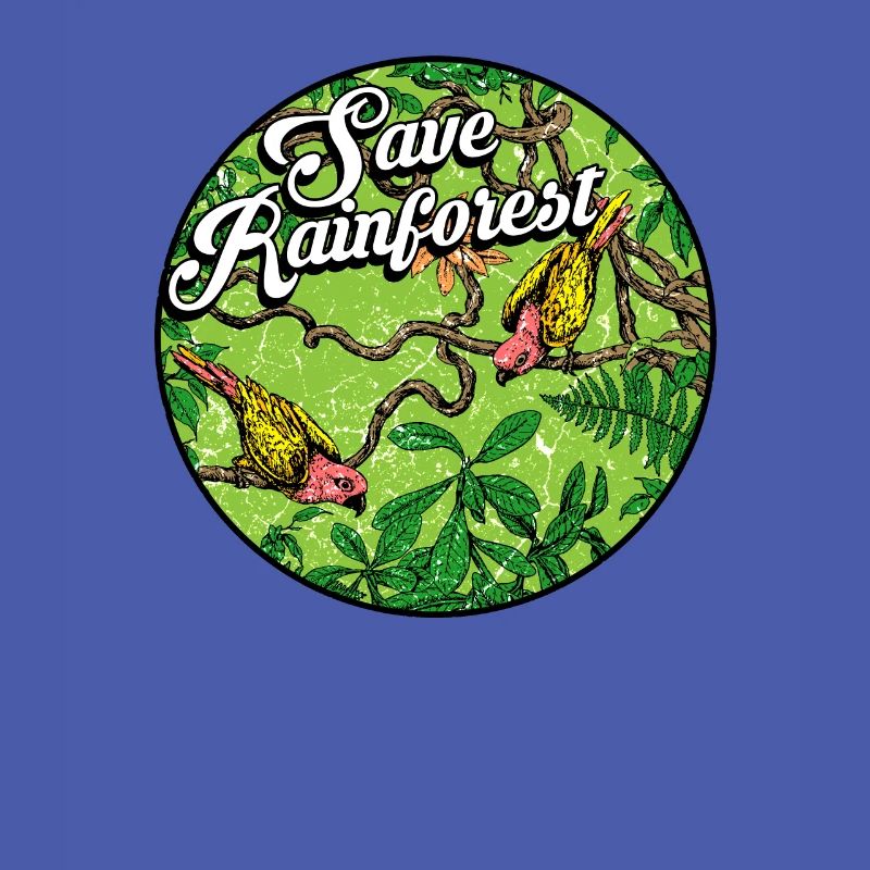 Rainforest tropics environmental protection birds jungle