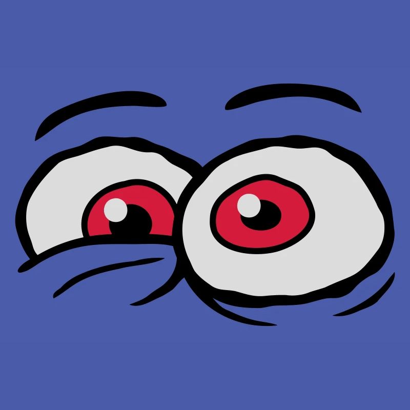 Comic Eyes Crazy Design
