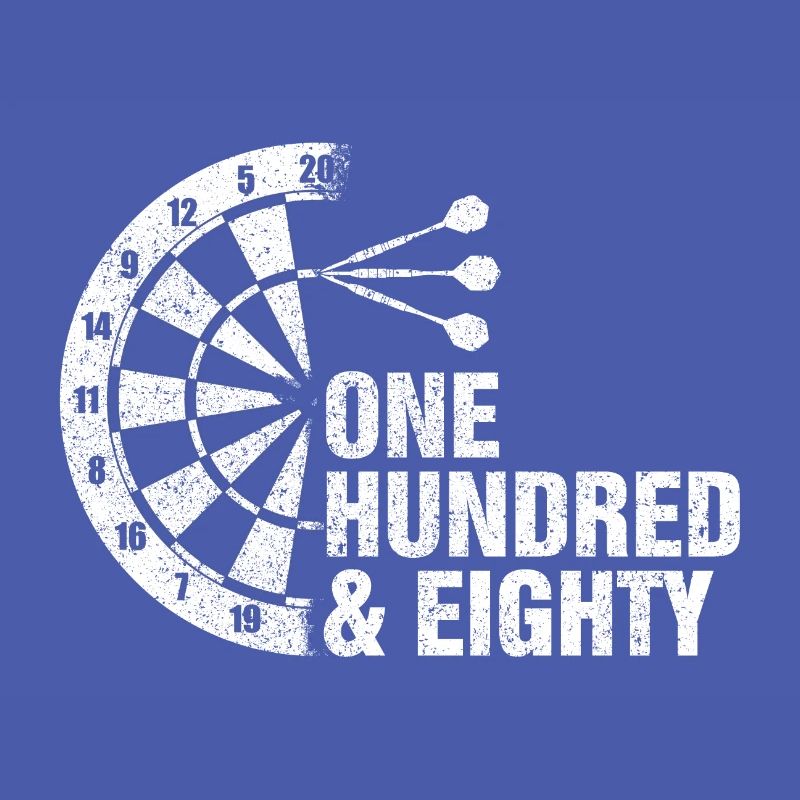 One Hundred Eighty 180 Triple 20 Dartscheibe Dart