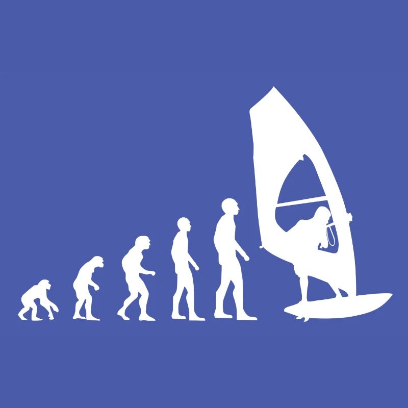 Windsurfing Windsurfen Evolution Windsurfer Surfen