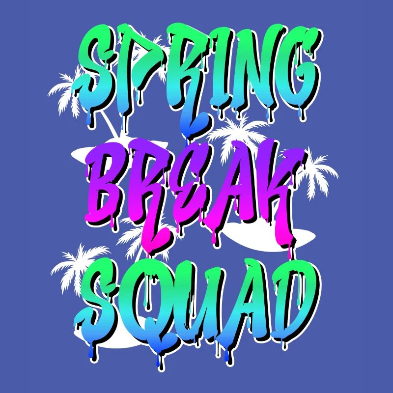 Spring Break Squad Summer Holidays Spring Break