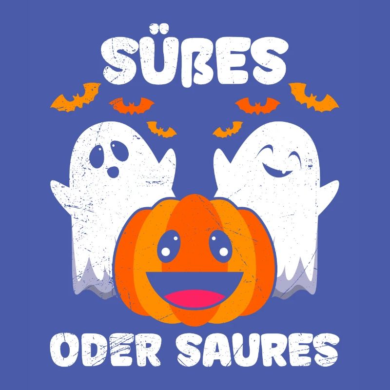 Hallowenn Kostüm Kinder SÜßES ODER SAURES Lustiges