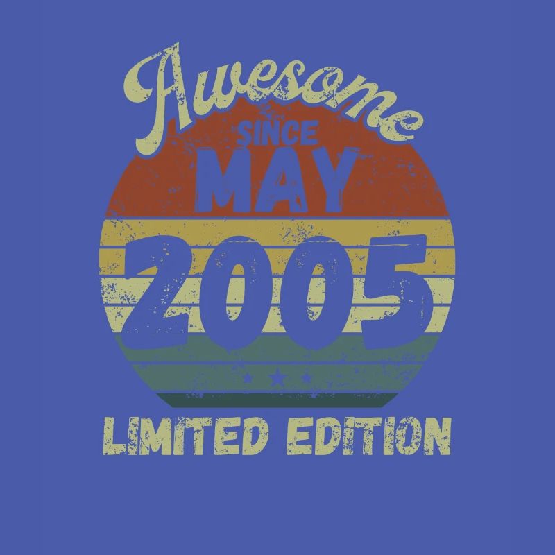 Awesome since May 2005 - Geburtstag