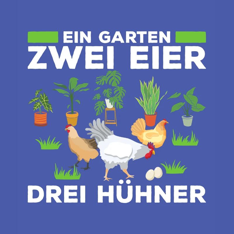 Ein Garten Zwei Eier Drei Hühner Geschenk