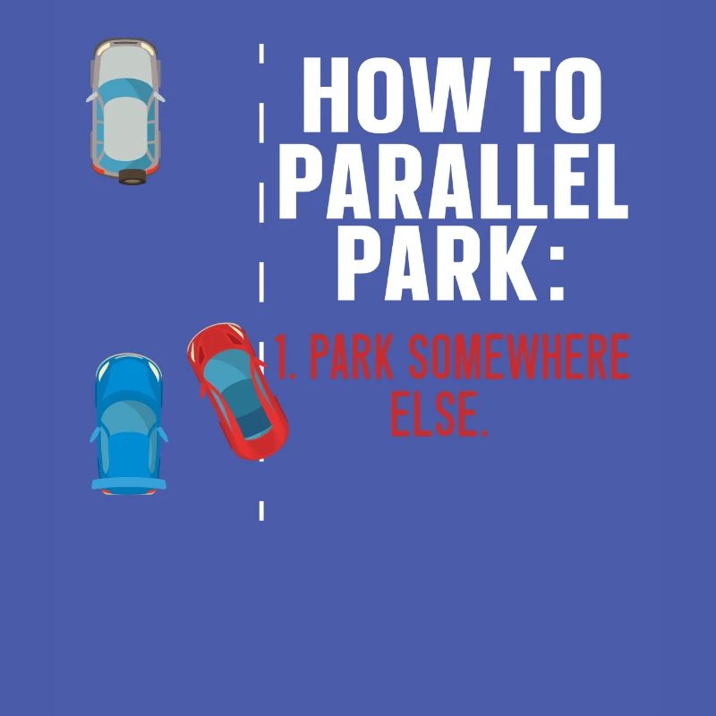 Wie man parallel parkt woanders fährt