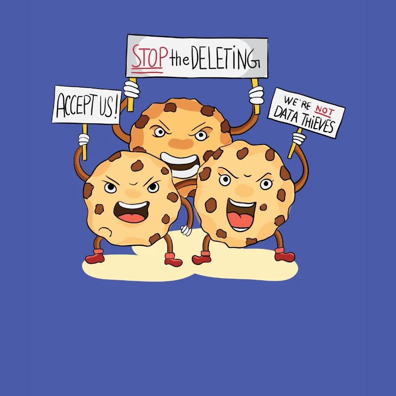 Nerd Ich akzeptiere Cookies im Internet Computer