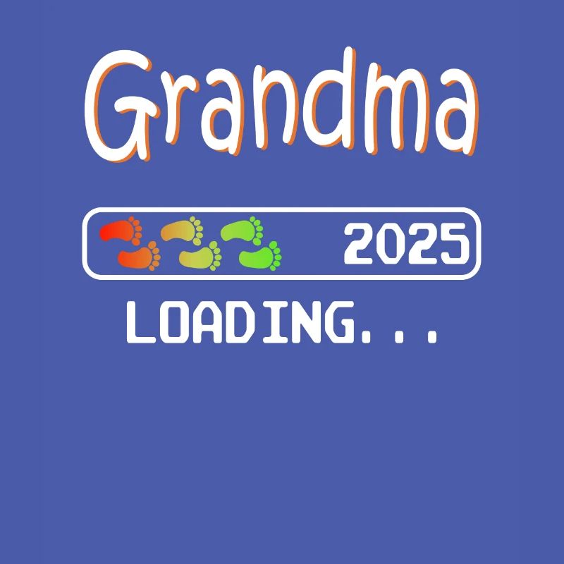 Werdende Oma 2025 loading zukünftige Großmutter