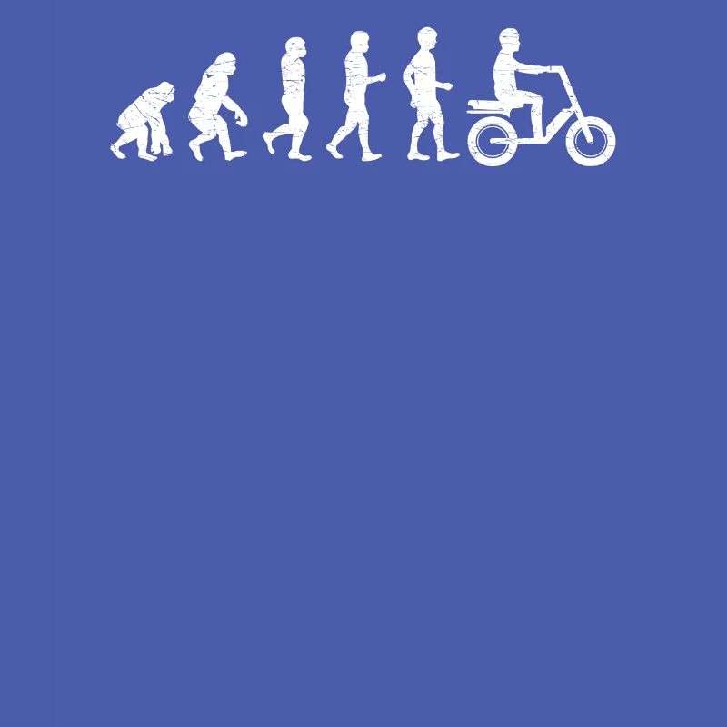 Lustiges Moped Mofa Evolution Geschenk Shirt