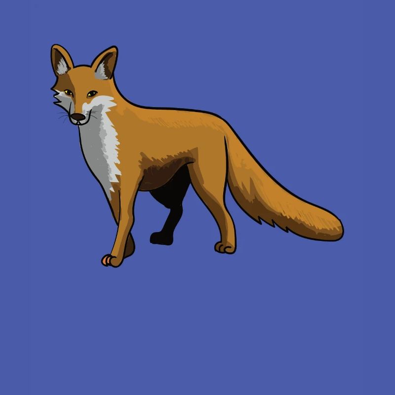 Fox foxes red fox forest animal gift