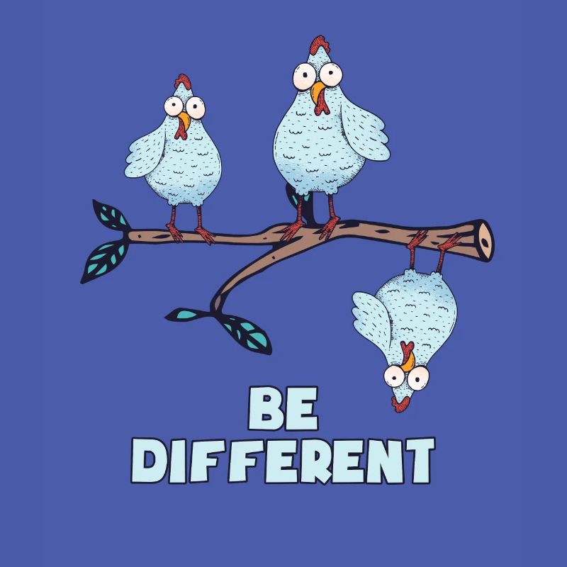 BE DIFFERENT