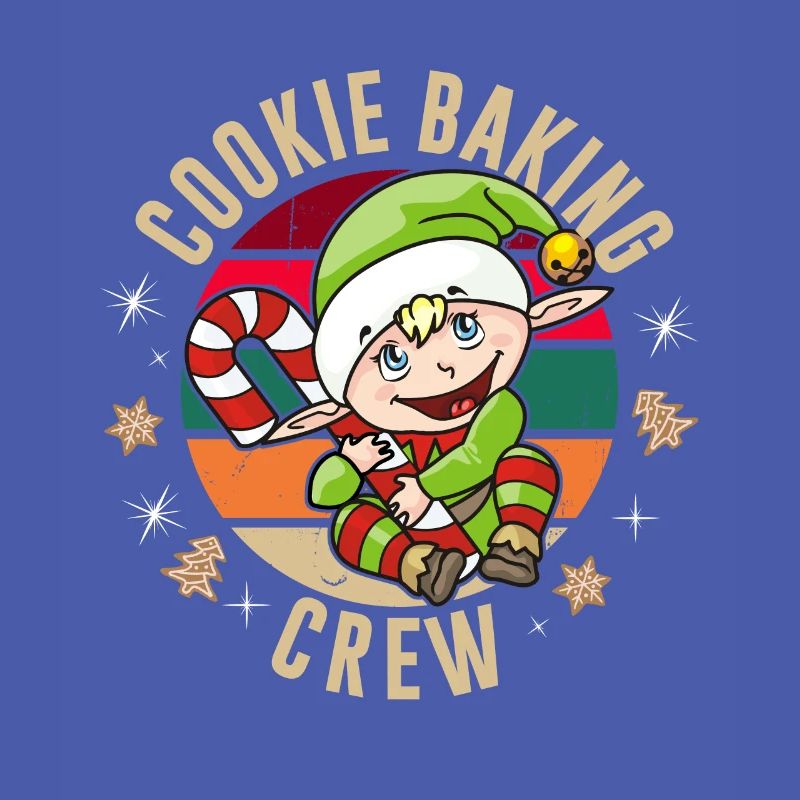 cookie baking crew Weihnachtsplätzchen geschenk