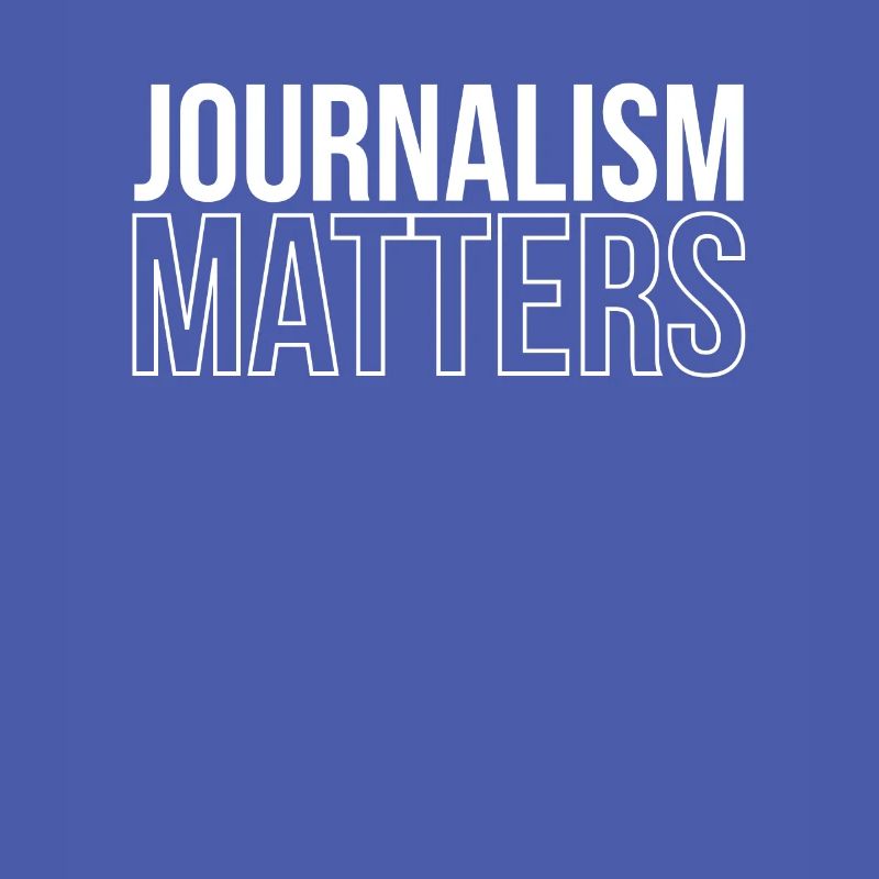 Journalism Matters Shirt Geschenk Journalist