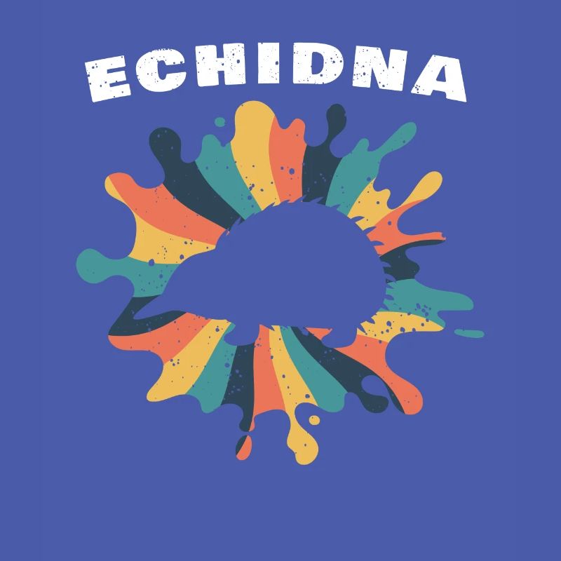 Echidna Retro Design Beaked Echidna