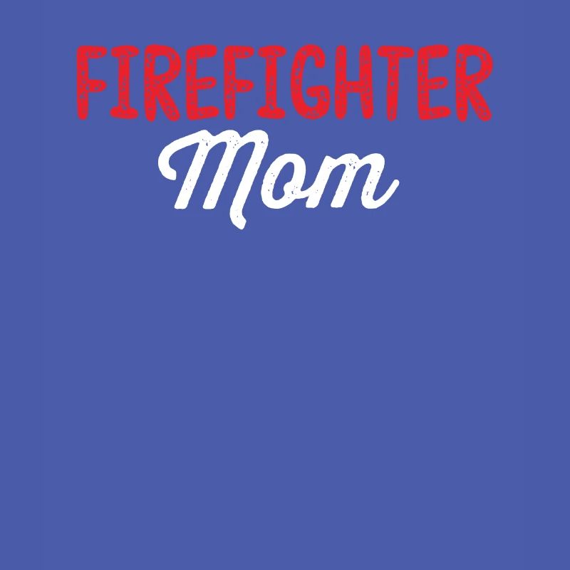 Feuerwehrmann Mutter Rote Linie Notfallhilfe Mutter