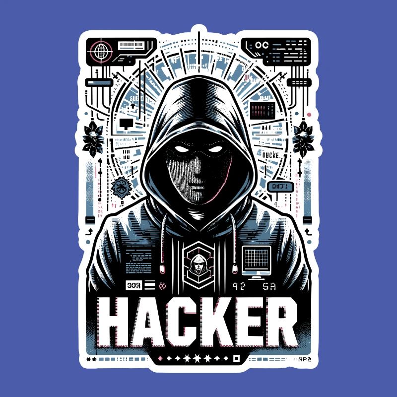 Hacker - Illustration