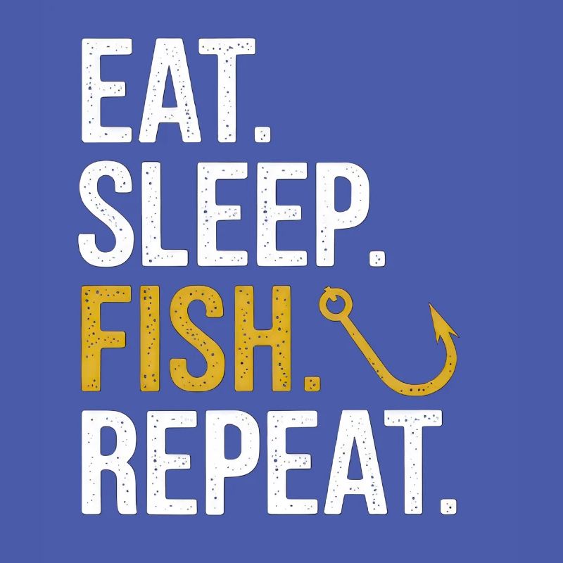 Manger dormir poisson répéter